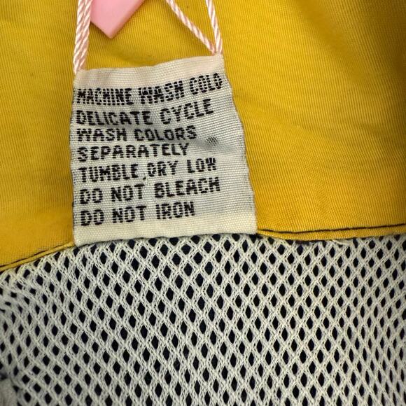 Vintage 1990s Perry Ellis America Logo Boating Windbreaker Jacket Men’s L Preppy - Picture 5 of 6